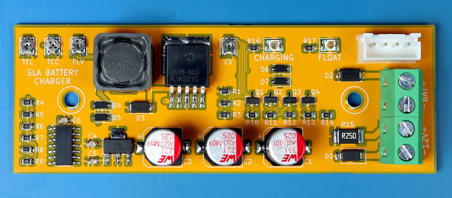 sealed lead acid battery charger module