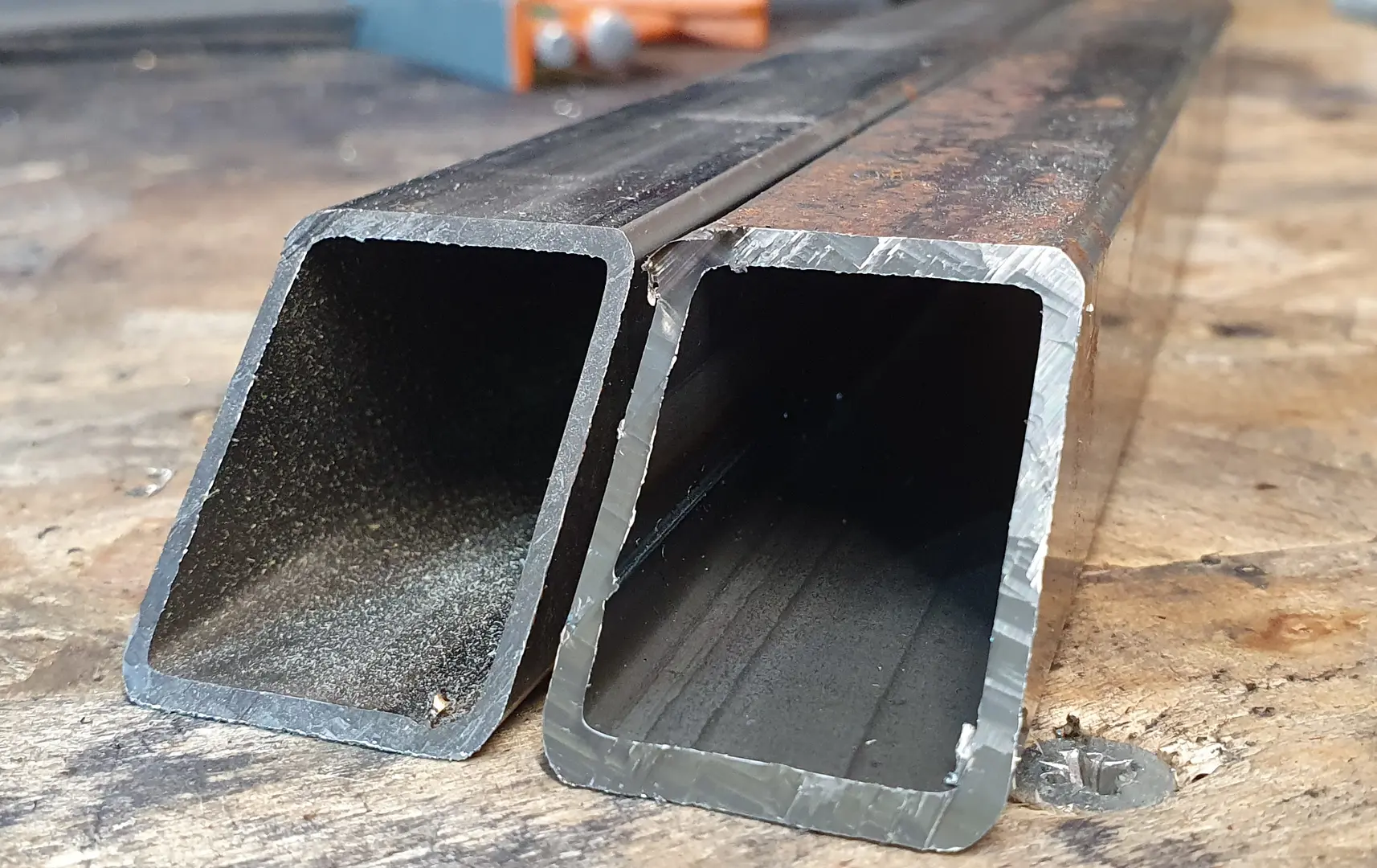 1.6mm vs 2mm walled steel box section